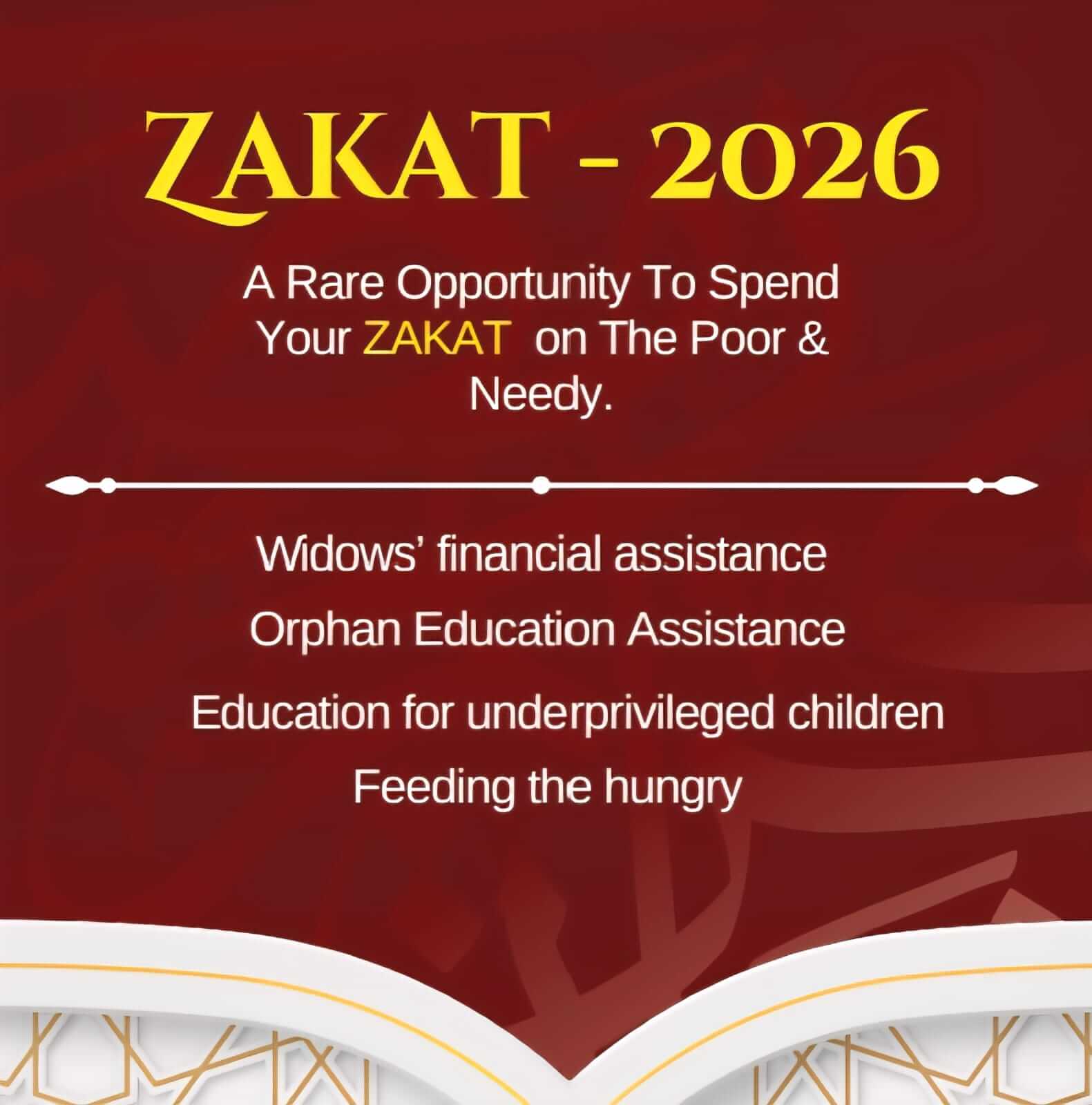 Widows, Orphans, and Education Appeal for Verified Support- ZAKATH VERIFIED